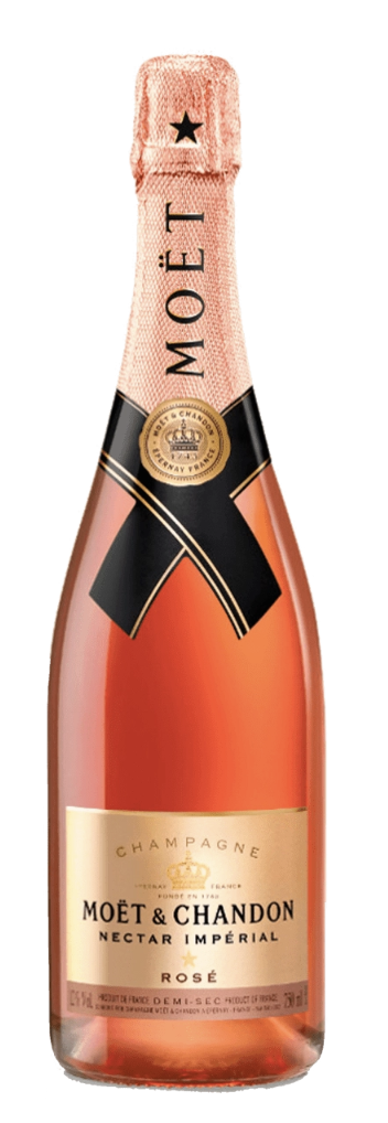 Шампанське Moet & Chandon Nectar Imperial Rose сухе рожеве 12% 0.75 л